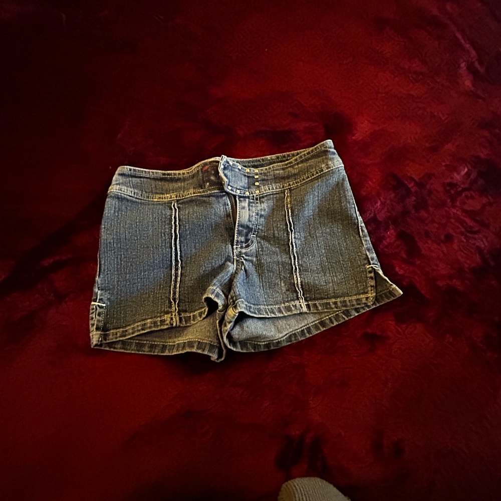 Vintage Jordhche Dark Blue Denim Shorts
